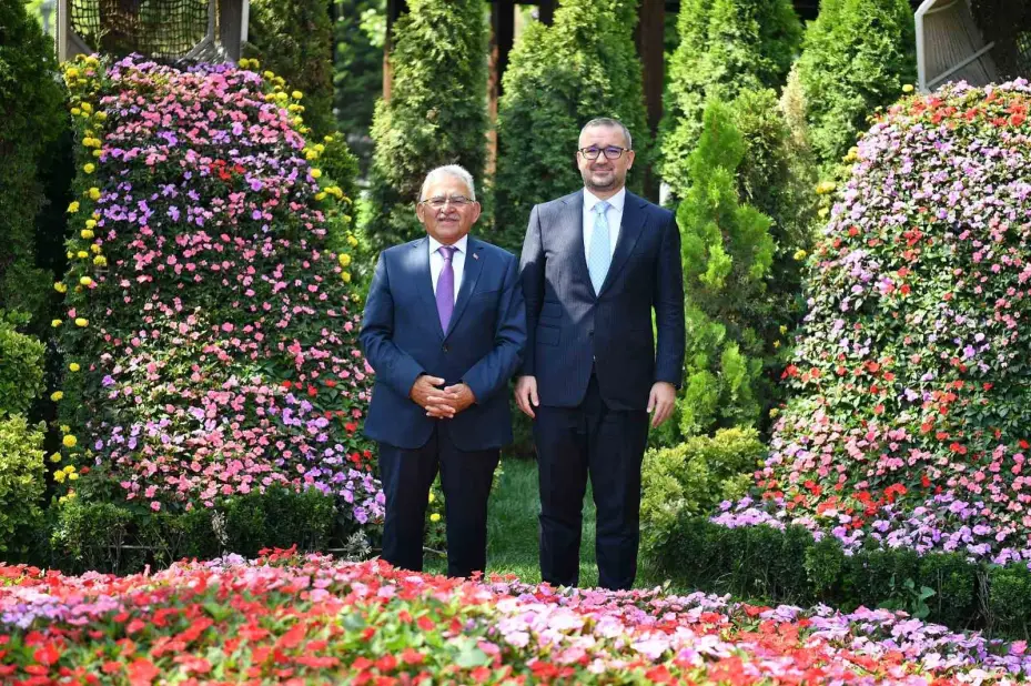 Başkan Büyükkılıç, Merkez Bankası Karahan’ı makamında ağırladı