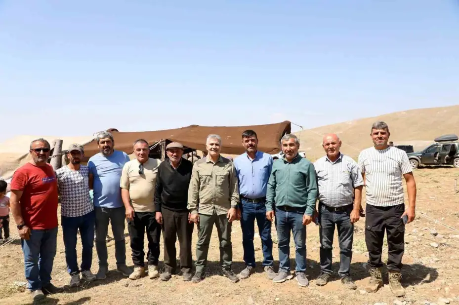 Minas Yaylası’nda gönüllere dokunan ziyaret
