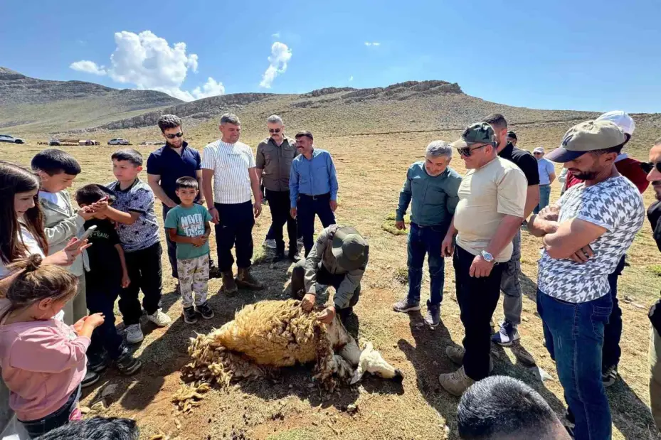 Minas Yaylası’nda gönüllere dokunan ziyaret