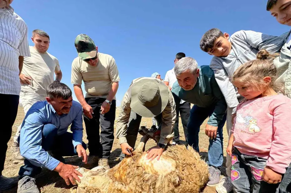 Minas Yaylası’nda gönüllere dokunan ziyaret