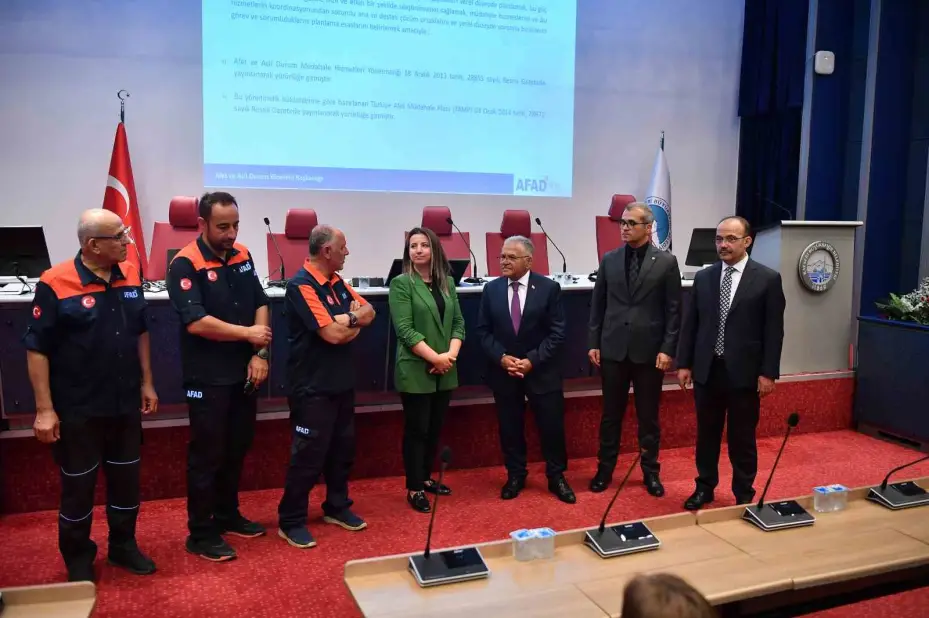AFAD tarafından belediye personeline eğitim verildi