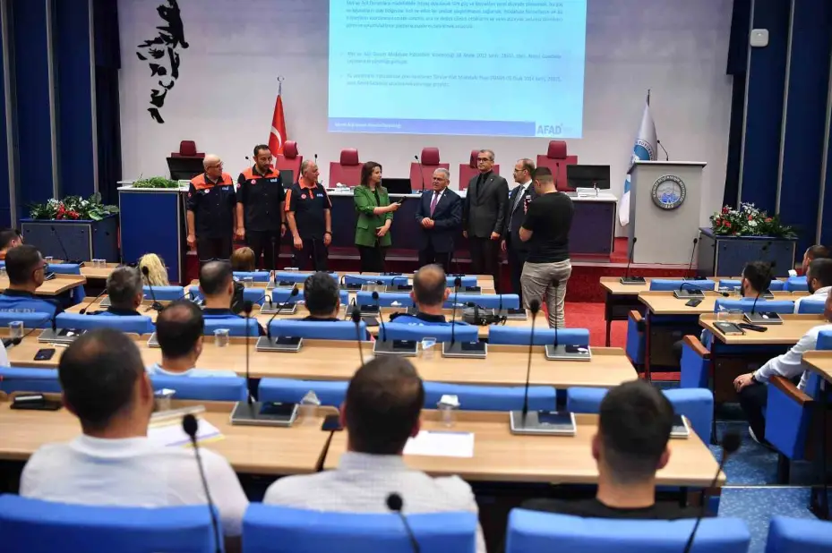 AFAD tarafından belediye personeline eğitim verildi