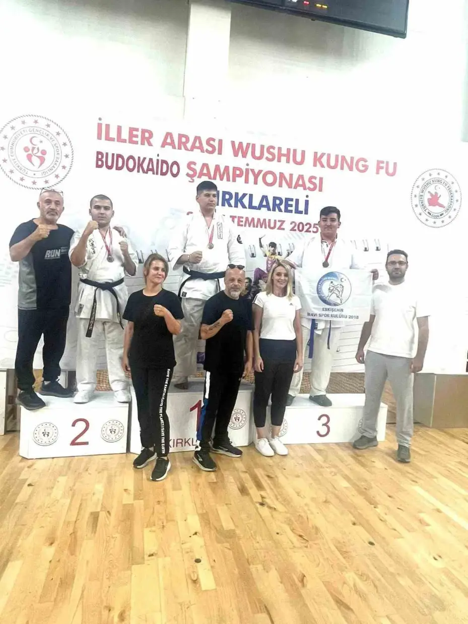 Eskişehirli sporcular 7 madalya kazandı