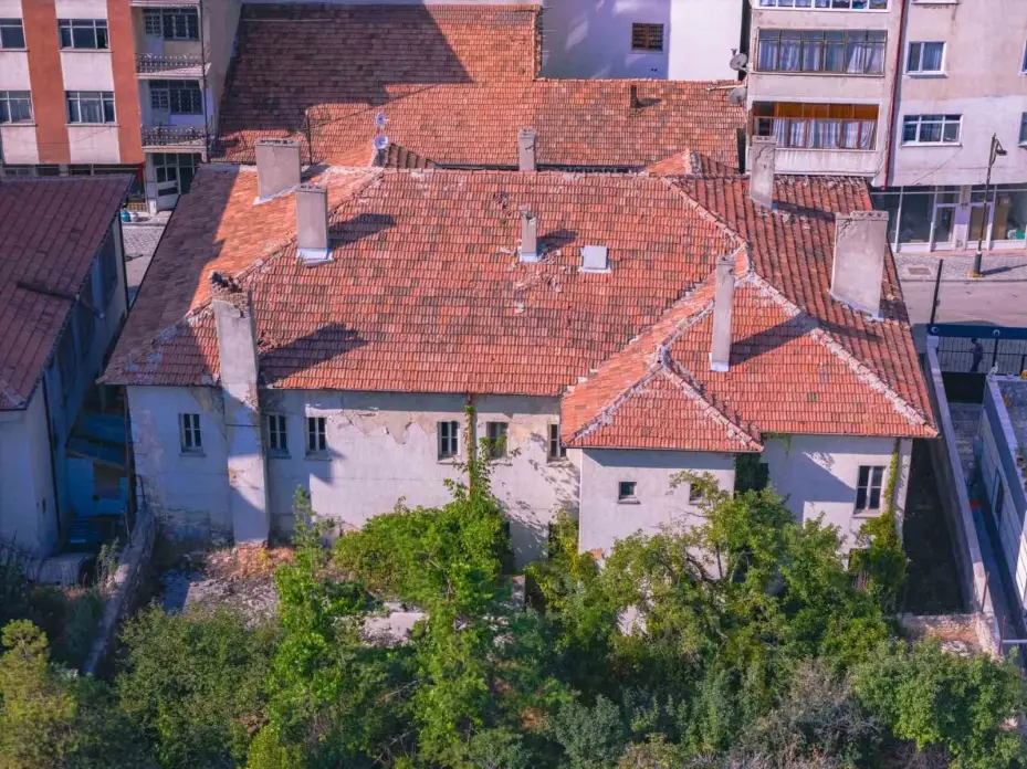 Akdağmadeni eski Ziraat Bankası binası restore ediliyor