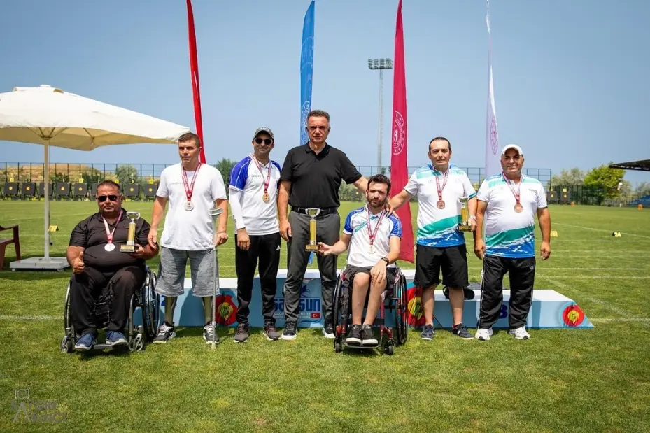 Kayserili okçuların rüzgarı Samsun’da esti