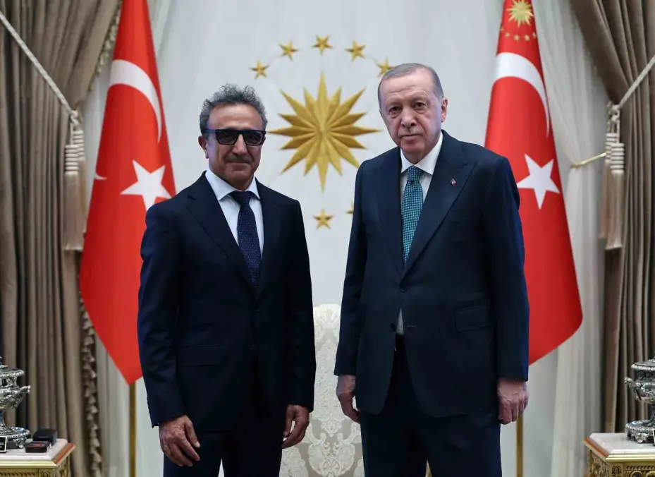 Cumhurbaşkanı Erdoğan, Hamdi Ulukaya’yı kabul etti