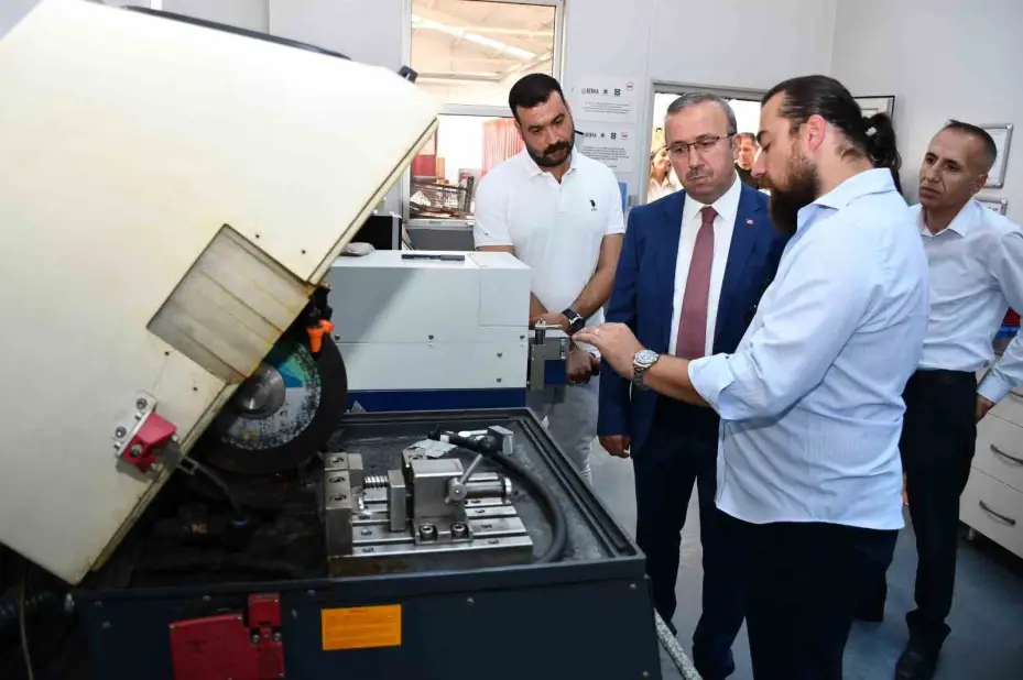 İl Milli Eğitim Müdürü Sinan Aydın’dan MEGEM’e ziyaret