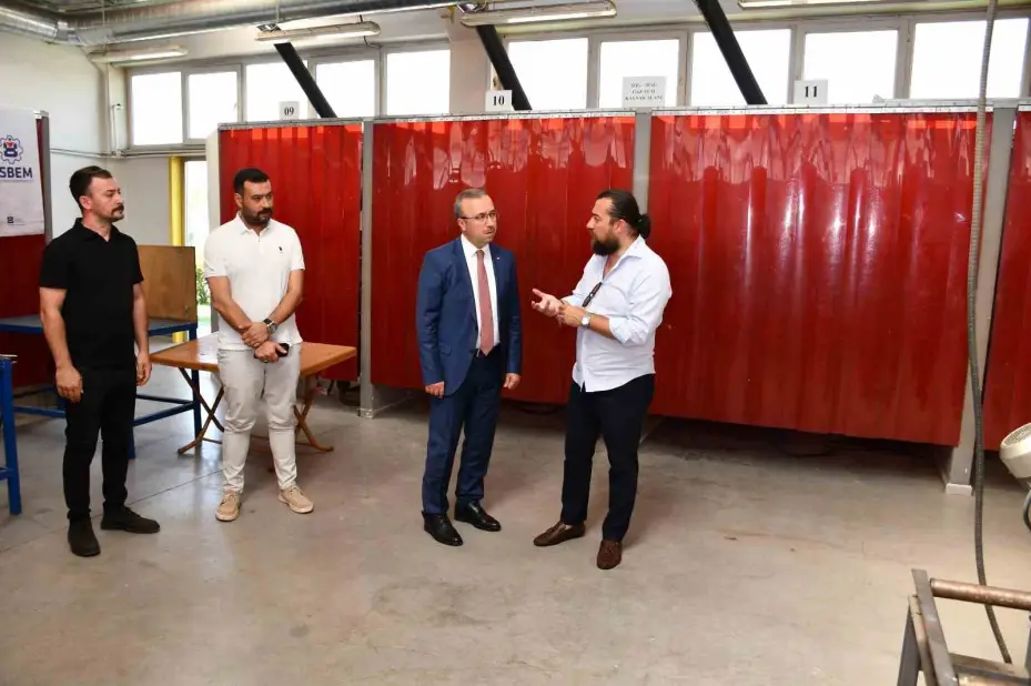 İl Milli Eğitim Müdürü Sinan Aydın’dan MEGEM’e ziyaret