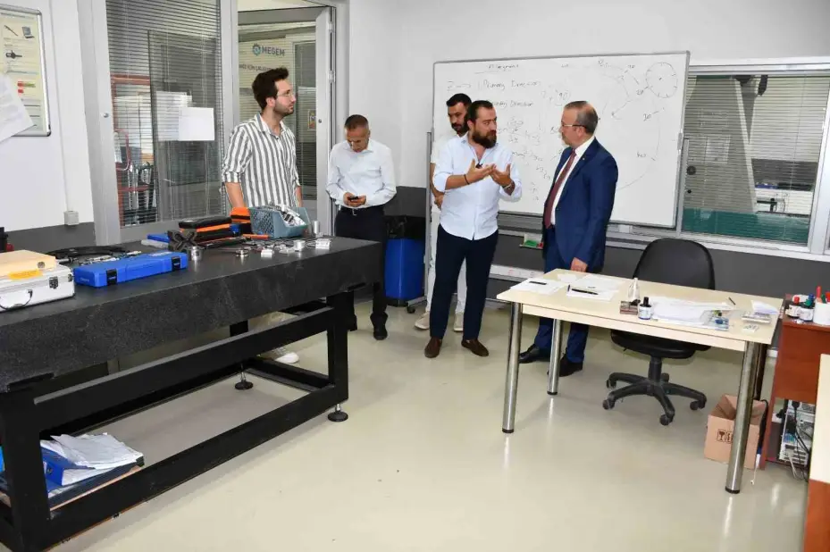 İl Milli Eğitim Müdürü Sinan Aydın’dan MEGEM’e ziyaret