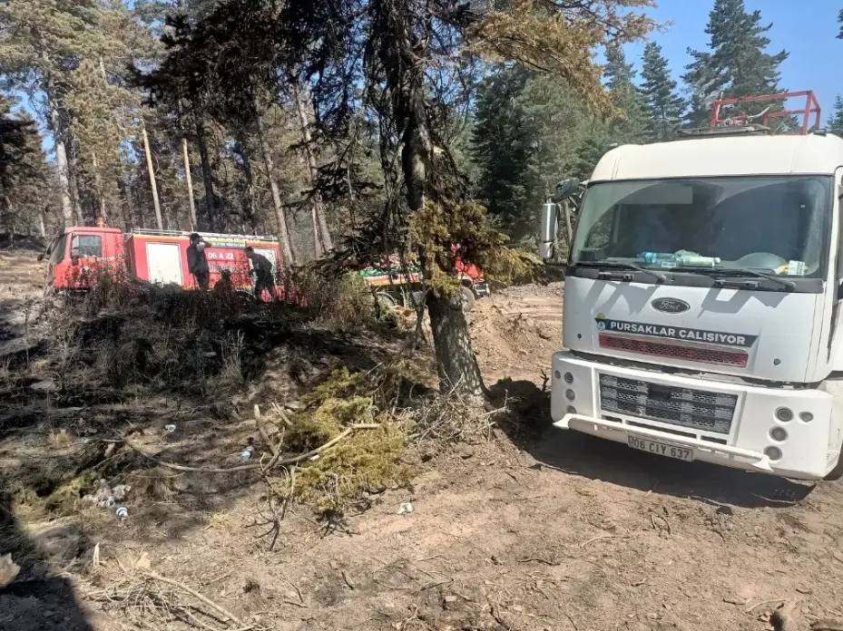 Pursaklar Belediyesi’nden orman yangınlarına karşı seferberlik