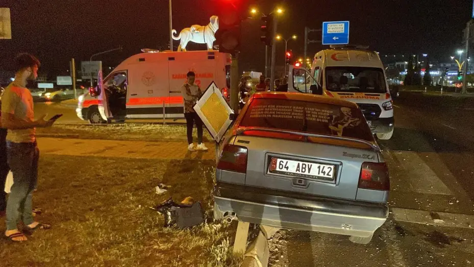 Kaza yapan alkollü ve ehliyetsiz sürücüden pes dedirten konuşma