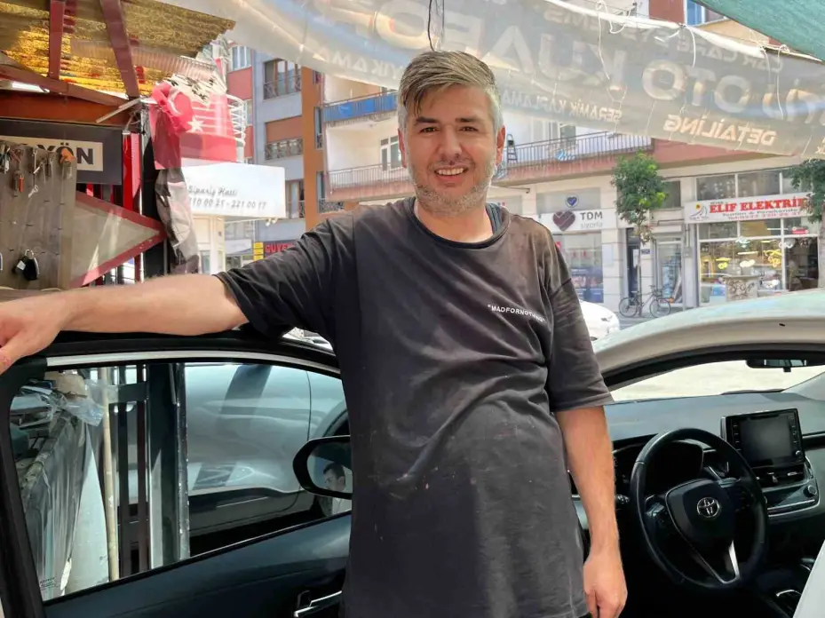 Gurbetçilerin araç yıkamaya sıklığı azaldı
