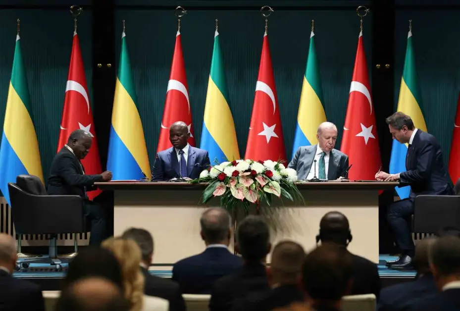 Türkiye ile Gabon arasında 8 anlaşma imzalandı