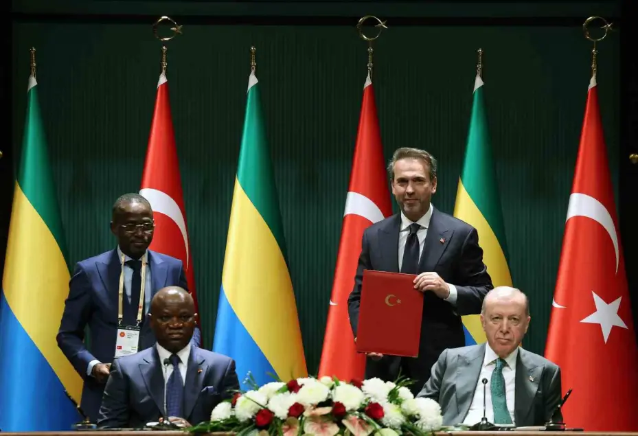 Türkiye ile Gabon arasında 8 anlaşma imzalandı