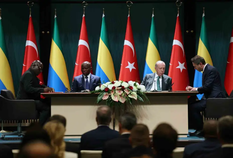 Türkiye ile Gabon arasında 8 anlaşma imzalandı