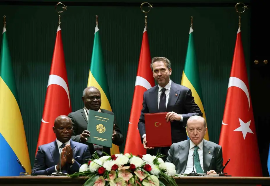 Türkiye ile Gabon arasında 8 anlaşma imzalandı