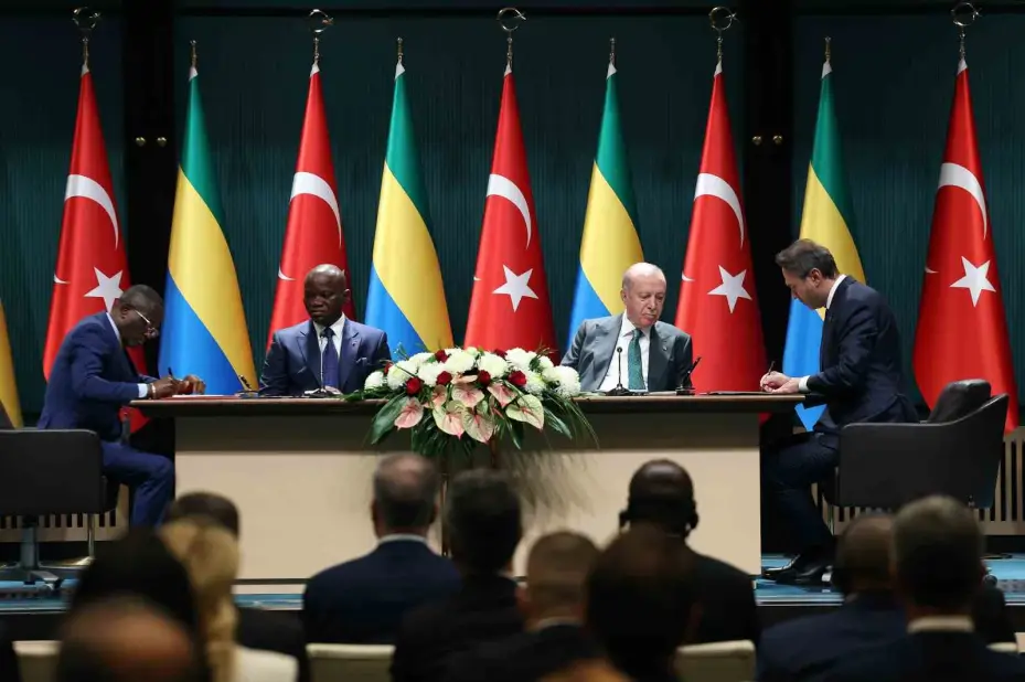 Türkiye ile Gabon arasında 8 anlaşma imzalandı