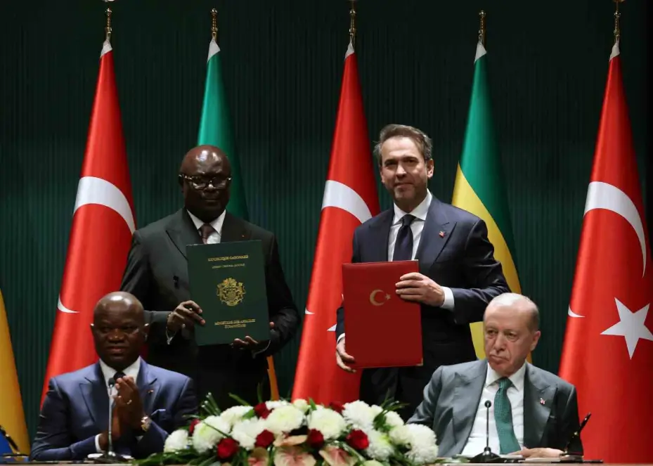 Türkiye ile Gabon arasında 8 anlaşma imzalandı