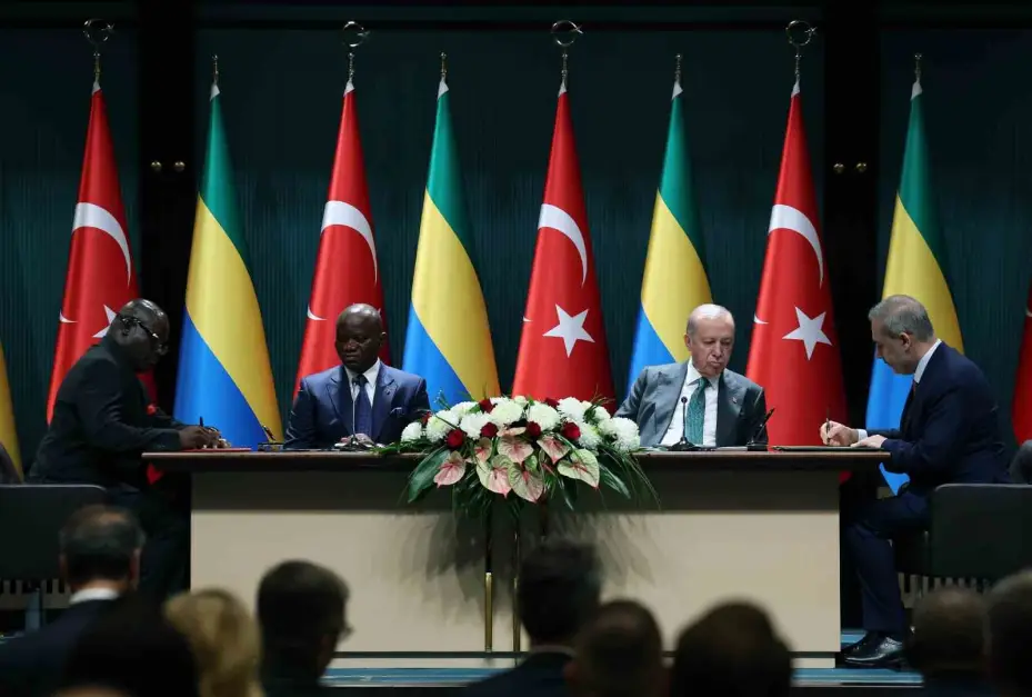 Türkiye ile Gabon arasında 8 anlaşma imzalandı