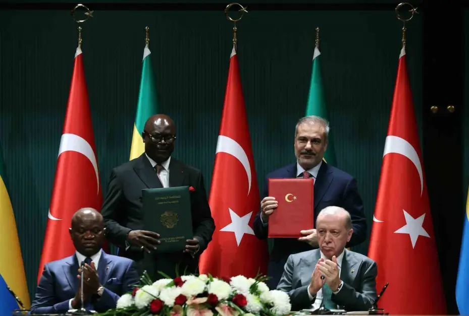 Türkiye ile Gabon arasında 8 anlaşma imzalandı