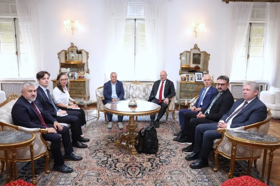 ATO Başkanı Baran’dan İtalya Büyükelçisi Marrapodi’ye ziyaret