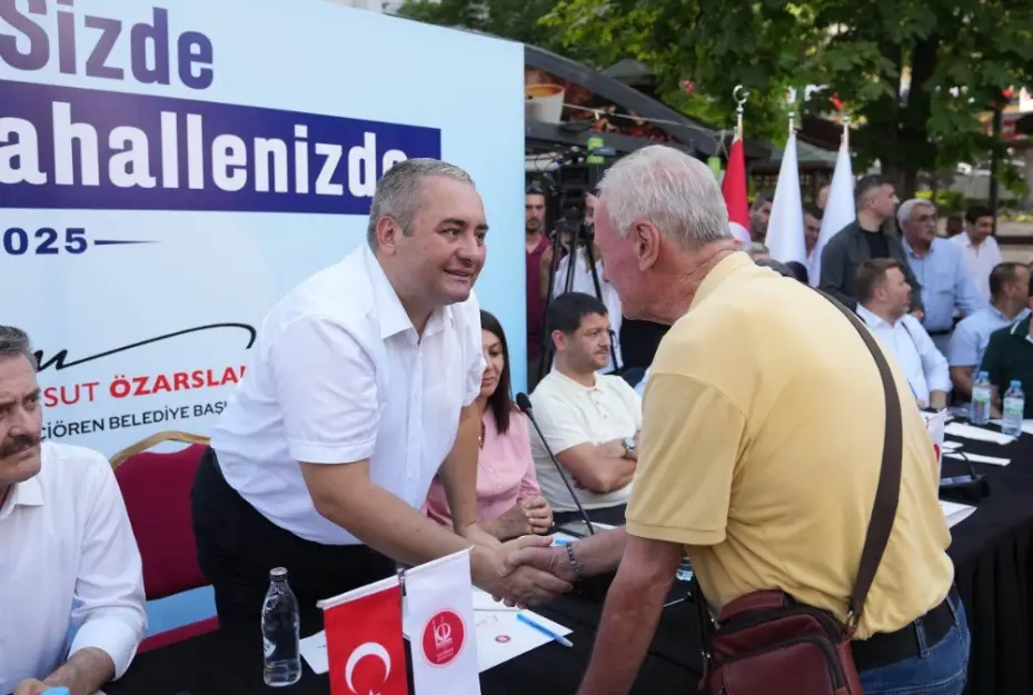 Başkan Özarslan mahalle ziyaretlerine devam ediyor