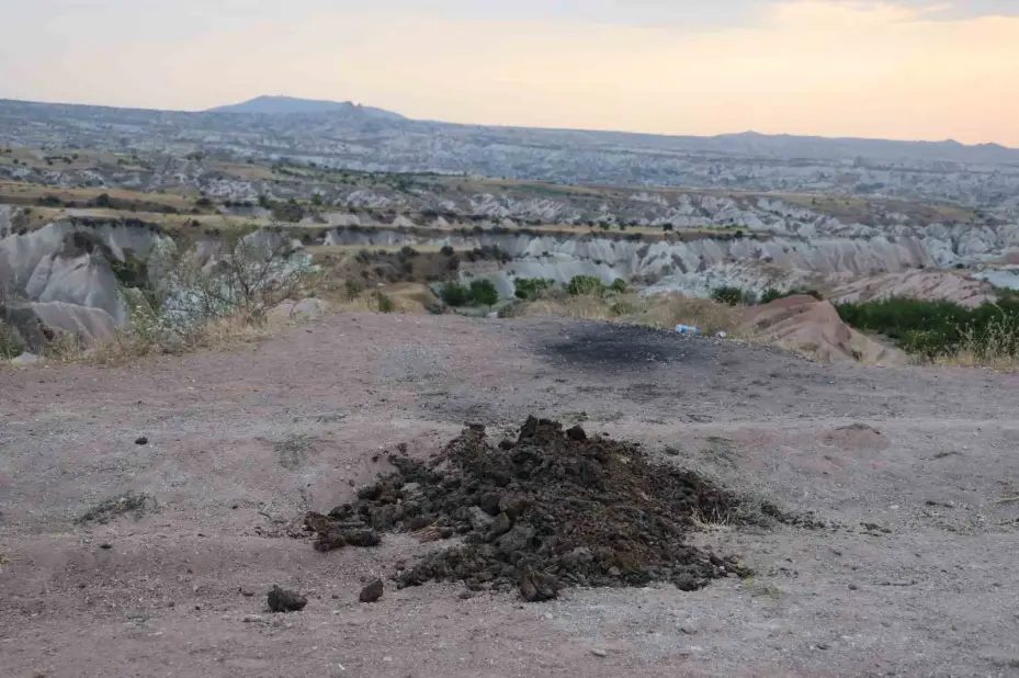 Peribacaları arasındaki gübreler büyük tepki topladı