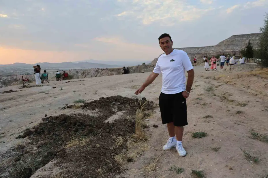 Peribacaları arasındaki gübreler büyük tepki topladı