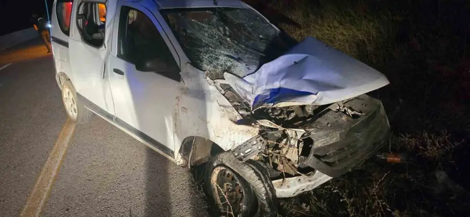 Ankara’da kontrolden çıkan araç takla attı: 3 yaralı