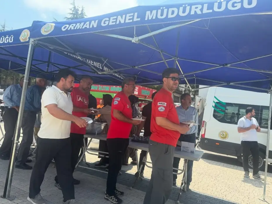 Seyitgazi’de yangın şehitleri dualarla anıldı