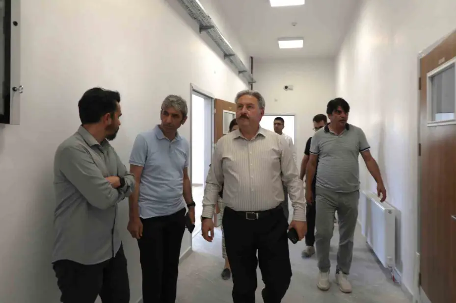 Başkan Palancıoğlu Kocatepe Sosyal Tesis ve Kur’an Kursu’nda inceleme yaptı