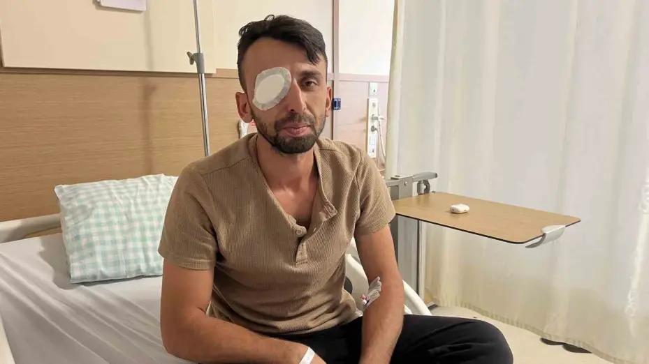 Balkondan açılan ateşte gözünden yaralanan işçi: "Sağ gözümden oldum"
