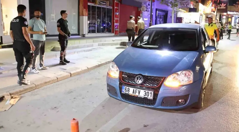 1.82 promil alkollü yakalandı, "cips jelibon almaya çıktım" dedi