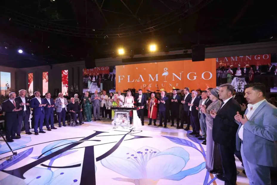 Saçmacı ve Kürtüncü ailelerinin mutlu günü