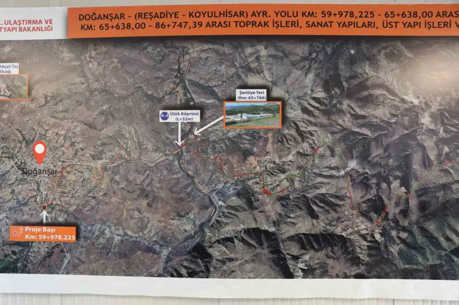 Sivas ile Karadeniz arasındaki ulaşım mesafesi kısalıyor