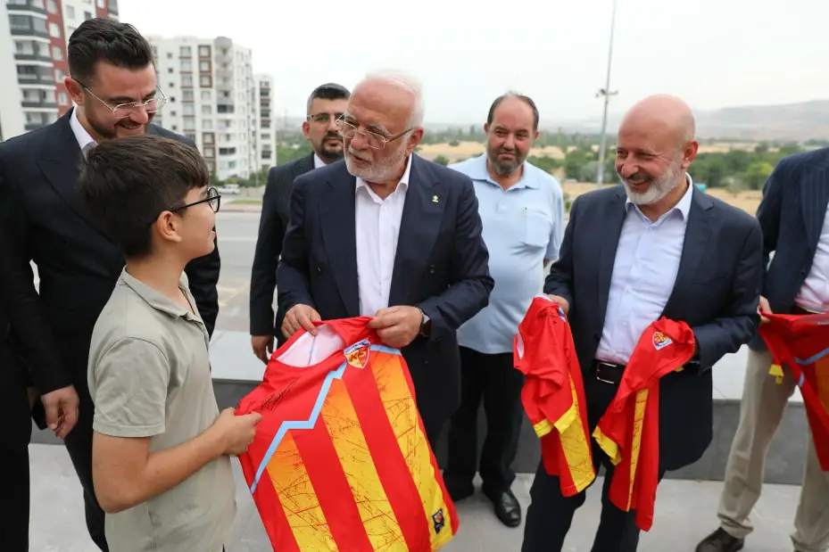 Başkan Çolakbayrakdar; Elitaş’ı Kocasinan Akademi’de ağırladı