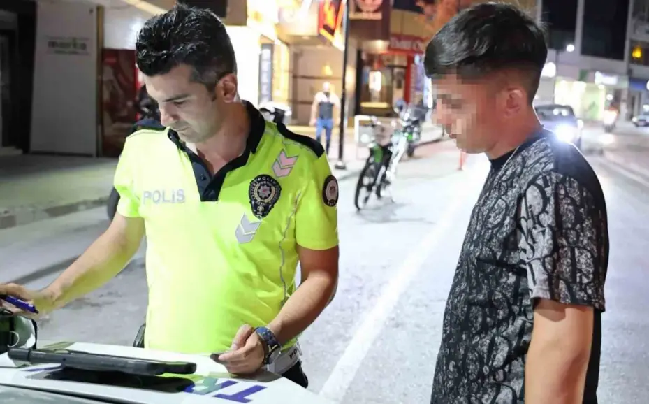 Ehliyetsiz sürücüye 37 bin 354 lira ceza