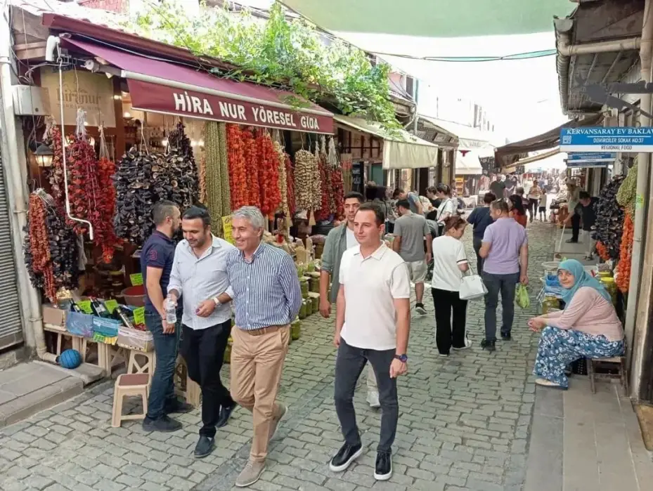 Beypazarı Kaymakamı Ünal Coşkun’dan esnaf ziyareti