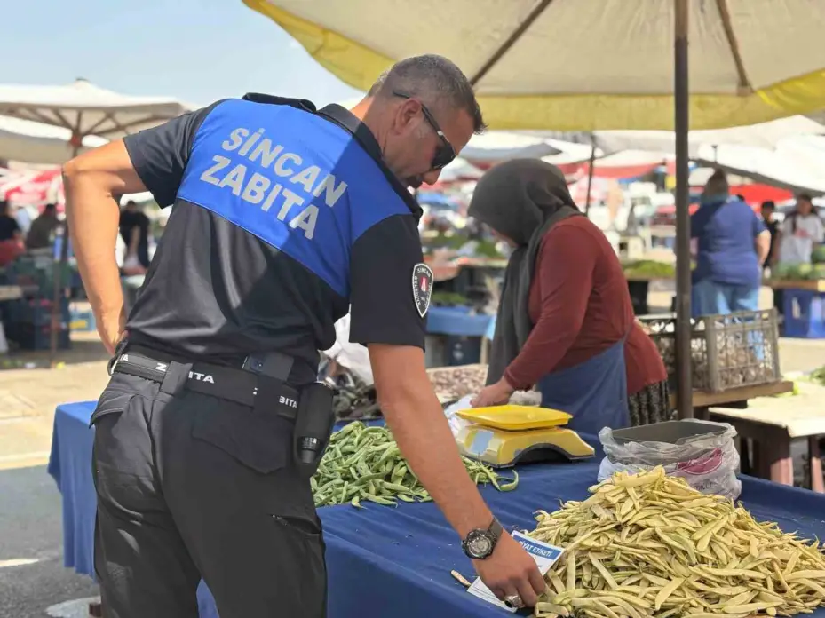 Sincan Belediyesi üretici köylü pazarları hizmette