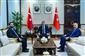 Cumhurbaşkanı Yardımcısı Yılmaz, Suriye İçişleri Bakanı Hattab’ı kabul etti