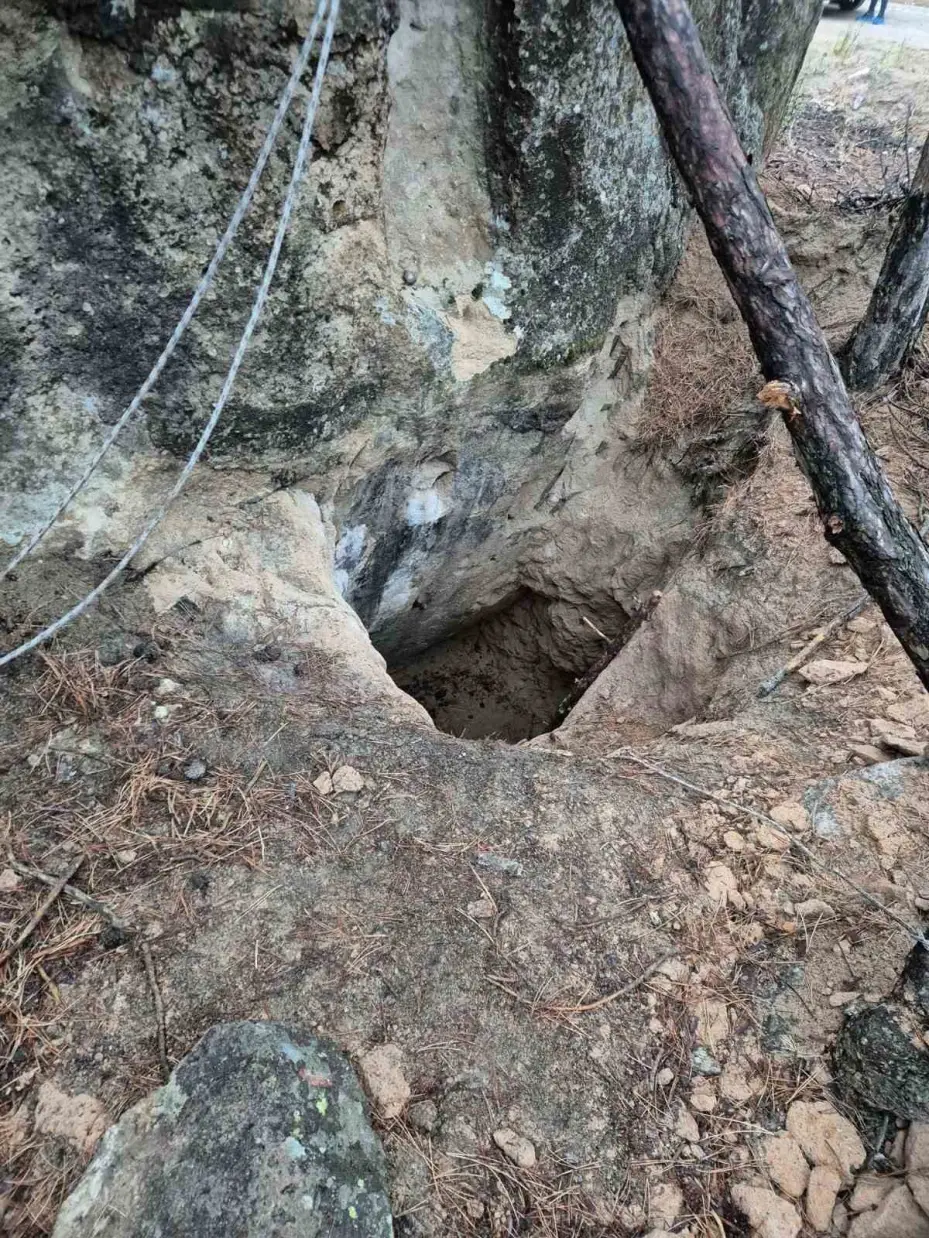 Kaçak kazı yaparken suçüstü yakalandılar