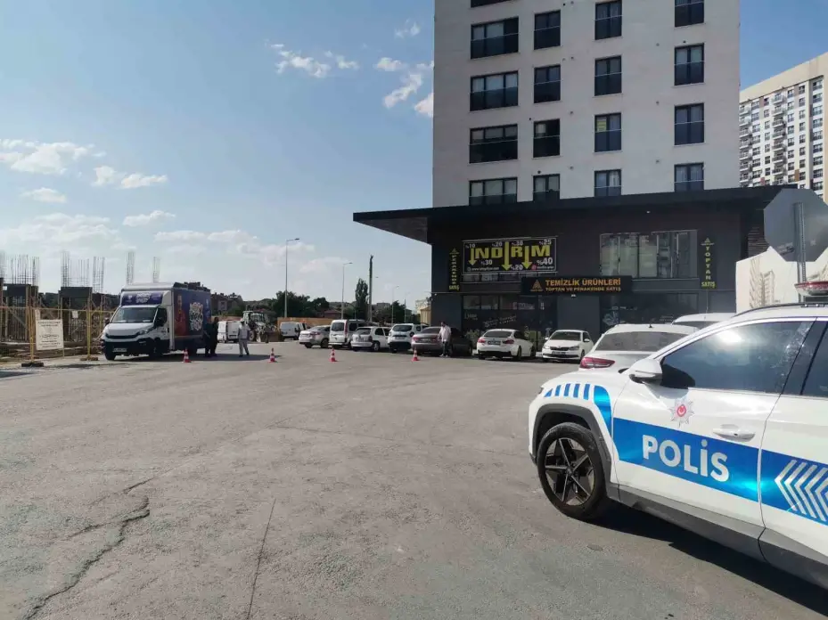 İş makinesi doğalgaz borusunu patlattı