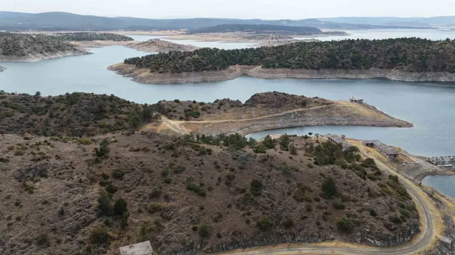 454 milyon metreküplük su kaynağının doluluğu yüzde 35’e düştü