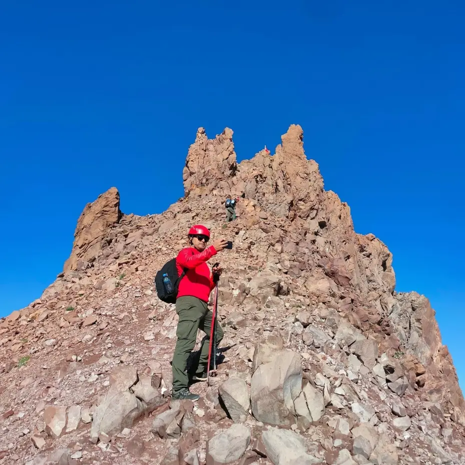 Erciyes’te zirve yolculuğu