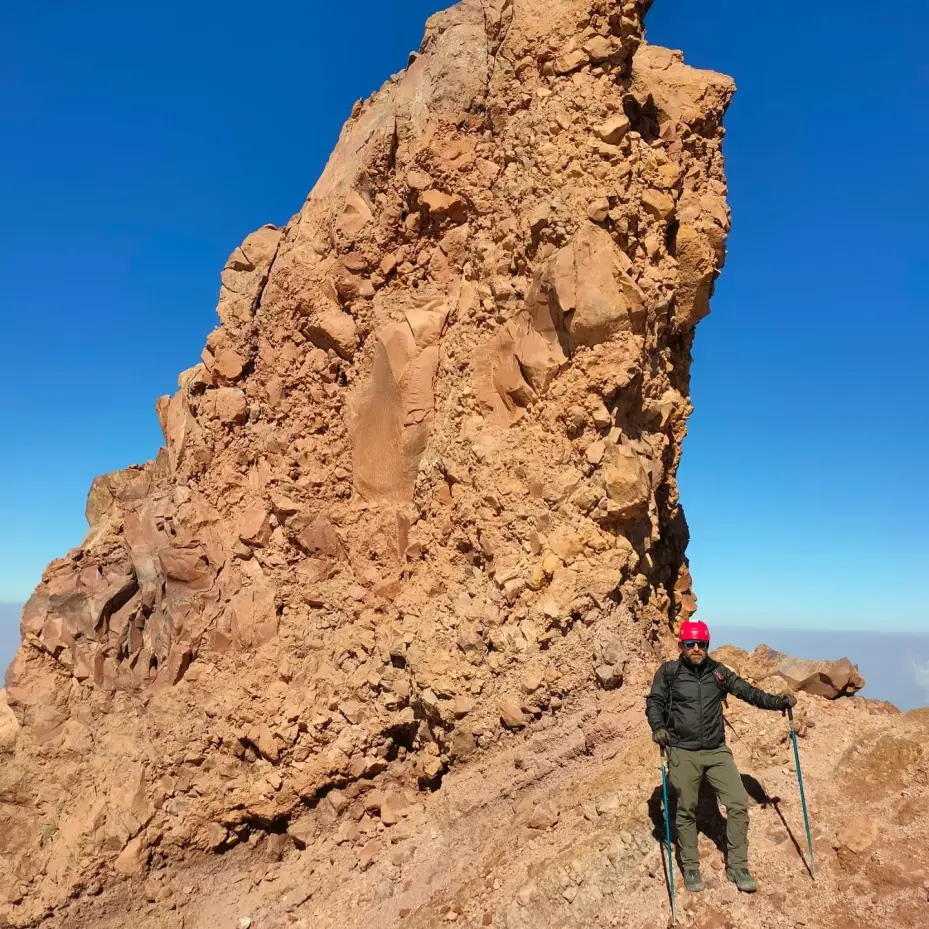 Erciyes’te zirve yolculuğu