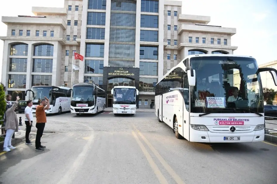 Pursaklar’ın kültür gezilerinde ilk kafile yola çıktı