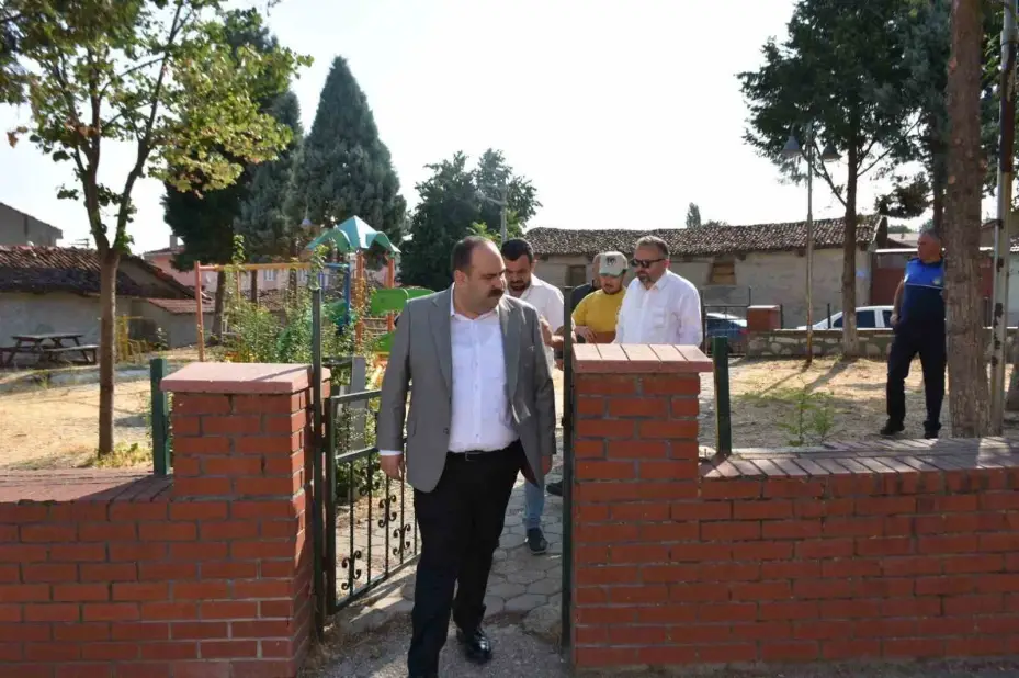 İnönü Belediyesi parkları yenilemeye devam ediyor