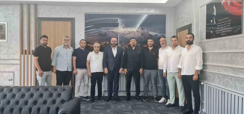 KAPSİAD’dan HAGİAD’a ’hayırlı olsun’ ziyareti