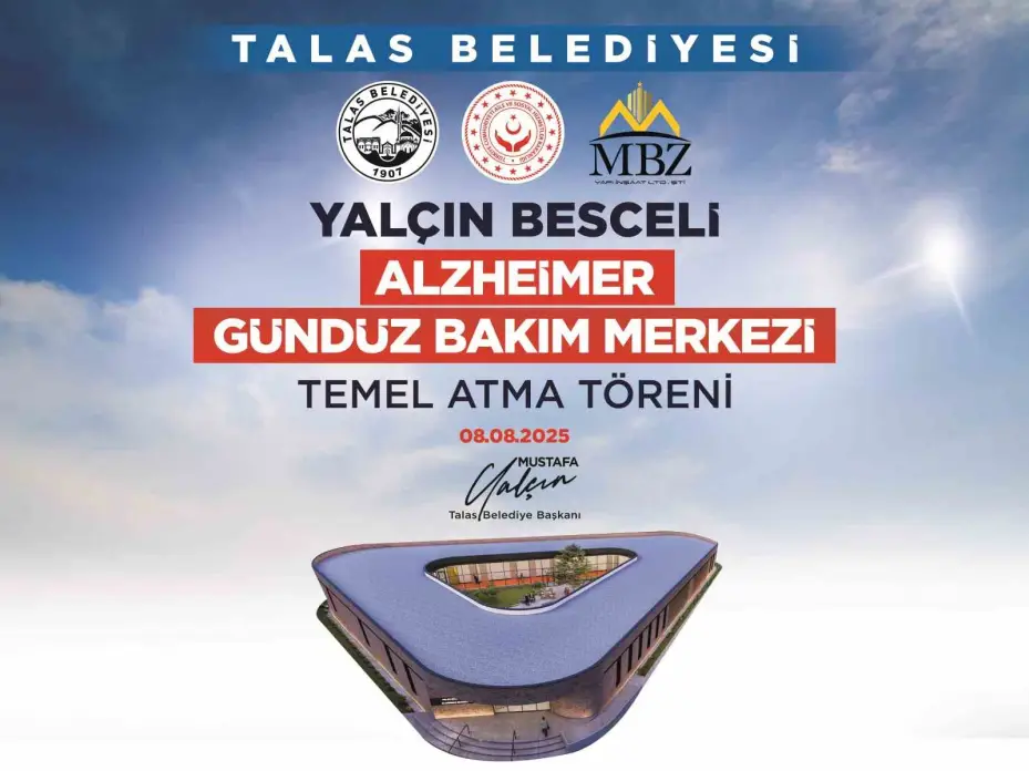 Talas’ta Alzheimer Merkezi’nin temeli atılıyor