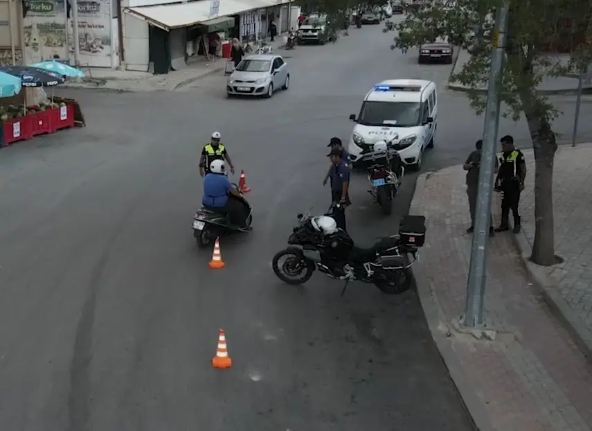 Karaman’da polisin motosiklet denetimleri arttı